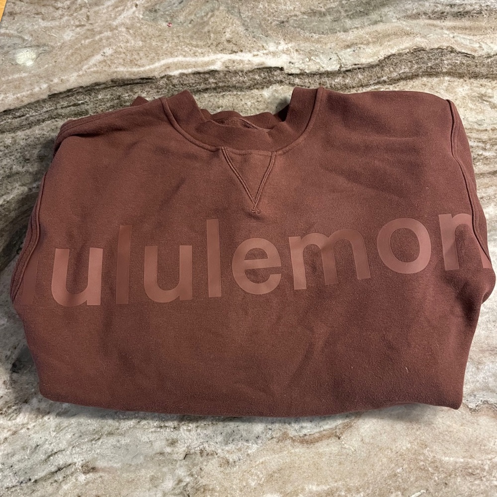 Lululemon scuba graphic crew neck